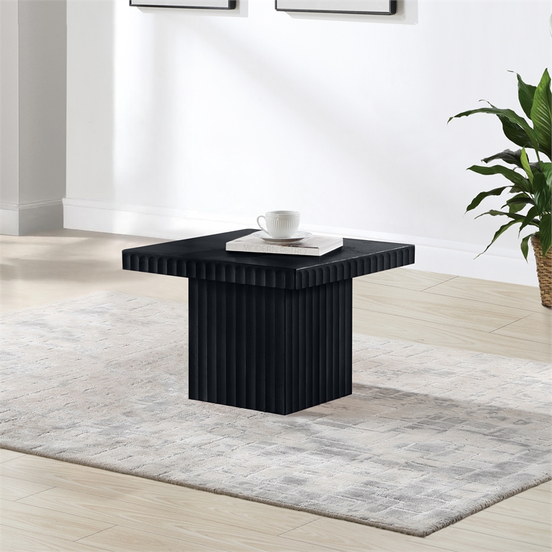 Meridian Furniture Spencer Black Oak Veneer Coffee Table