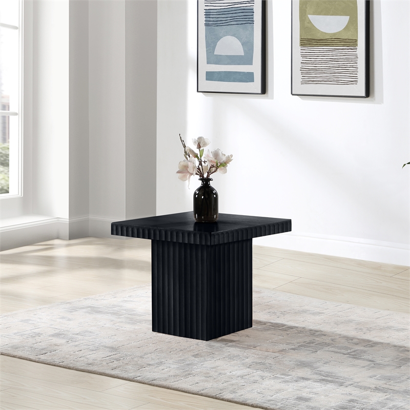 Meridian Furniture Spencer Black Oak Veneer Coffee Table