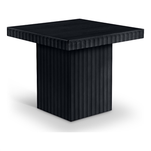 meridian furniture spencer black oak veneer coffee table