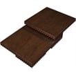 Meridian Furniture Spencer 2-Piece Brown Oak Veneer Coffee Table