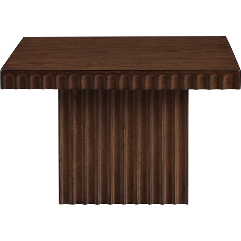 Meridian Furniture Spencer Brown Oak Veneer Coffee Table