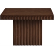 Meridian Furniture Spencer Brown Oak Veneer Coffee Table