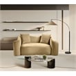 Meridian Furniture Destin Camel Velvet Loveseat