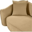 Meridian Furniture Destin Camel Velvet Loveseat