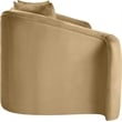 Meridian Furniture Destin Camel Velvet Loveseat