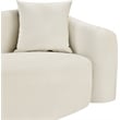Meridian Furniture Destin Cream Velvet Loveseat