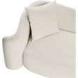 Meridian Furniture Destin Cream Velvet Loveseat