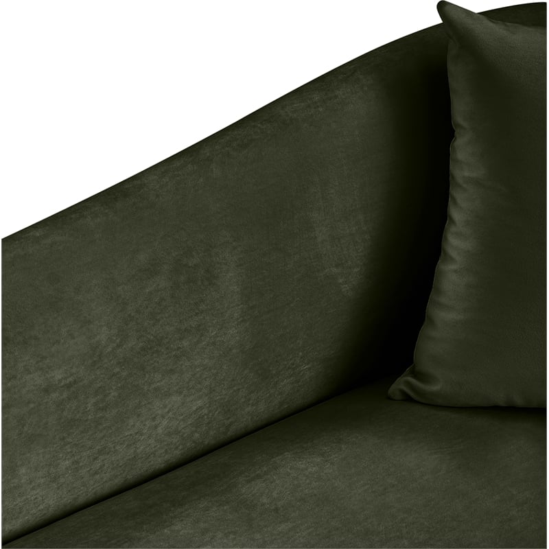 Meridian Furniture Destin Green Velvet Accent Chair