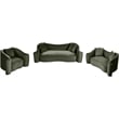 Meridian Furniture Destin Green Velvet Loveseat