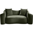 Meridian Furniture Destin Green Velvet Loveseat