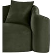 Meridian Furniture Destin Green Velvet Loveseat