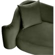 Meridian Furniture Destin Green Velvet Loveseat