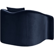 Meridian Furniture Destin Navy Velvet Accent Chair