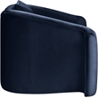 Meridian Furniture Destin Navy Velvet Accent Chair