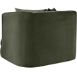 Meridian Furniture Alder Green Velvet Accent Chair