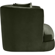 Meridian Furniture Alder Green Velvet Accent Chair