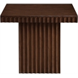 Meridian Furniture Spencer Brown Oak Veneer Coffee Table