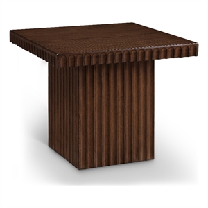 meridian furniture spencer brown oak veneer coffee table