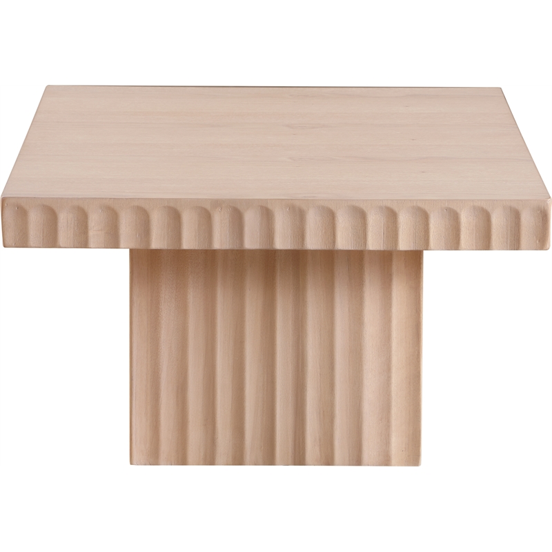 Meridian Furniture Spencer Natural Oak Veneer Coffee Table