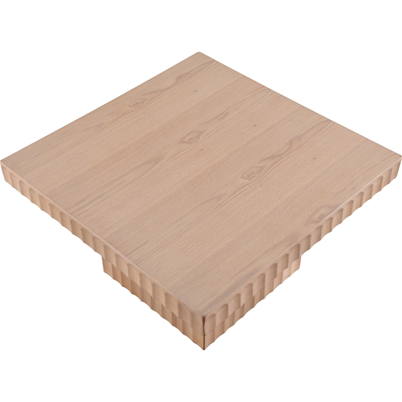 Meridian Furniture Spencer Natural Oak Veneer Coffee Table