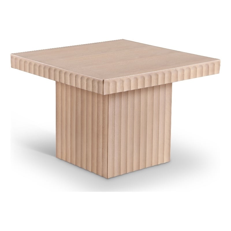 Meridian Furniture Spencer Natural Oak Veneer Coffee Table