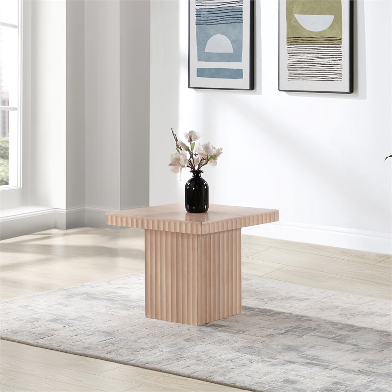 Meridian Furniture Spencer Natural Oak Veneer Coffee Table