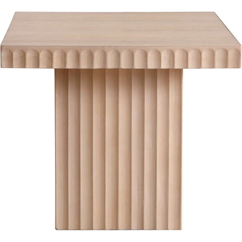 Meridian Furniture Spencer Natural Oak Veneer Coffee Table