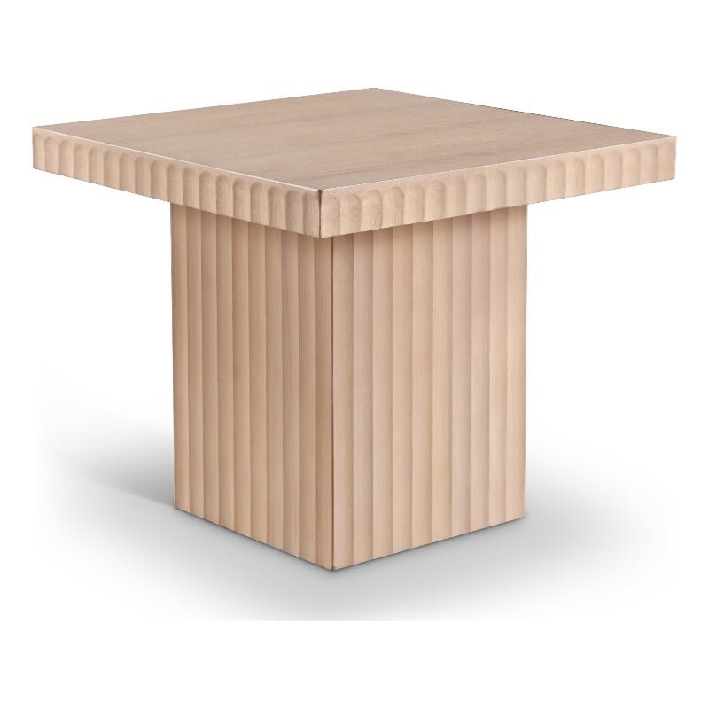 Meridian Furniture Spencer Natural Oak Veneer Coffee Table