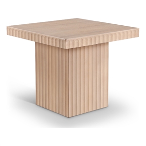meridian furniture spencer natural oak veneer coffee table