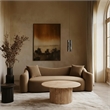 Meridian Furniture Destin Beige Velvet Sofa