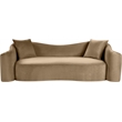 Meridian Furniture Destin Beige Velvet Sofa