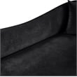 Meridian Furniture Destin Black Velvet Sofa