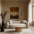 Meridian Furniture Destin Cream Velvet Sofa