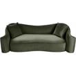 Meridian Furniture Destin Green Velvet Sofa