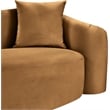 Meridian Furniture Destin Saddle Velvet Loveseat