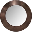 Meridian Furniture Sphere Brown Iron Framed Mirror