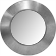 Meridian Furniture Sphere Silver Iron Framed Mirror