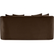 Meridian Furniture Alder Brown Velvet Loveseat