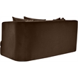 Meridian Furniture Alder Brown Velvet Loveseat