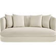 Meridian Furniture Alder Cream Velvet Loveseat