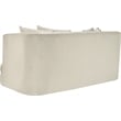 Meridian Furniture Alder Cream Velvet Loveseat