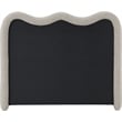 Meridian Furniture Gavin Beige Chenille Fabric Full Bed