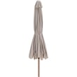Meridian Furniture Amalfi Beige Polyester Patio Umbrella