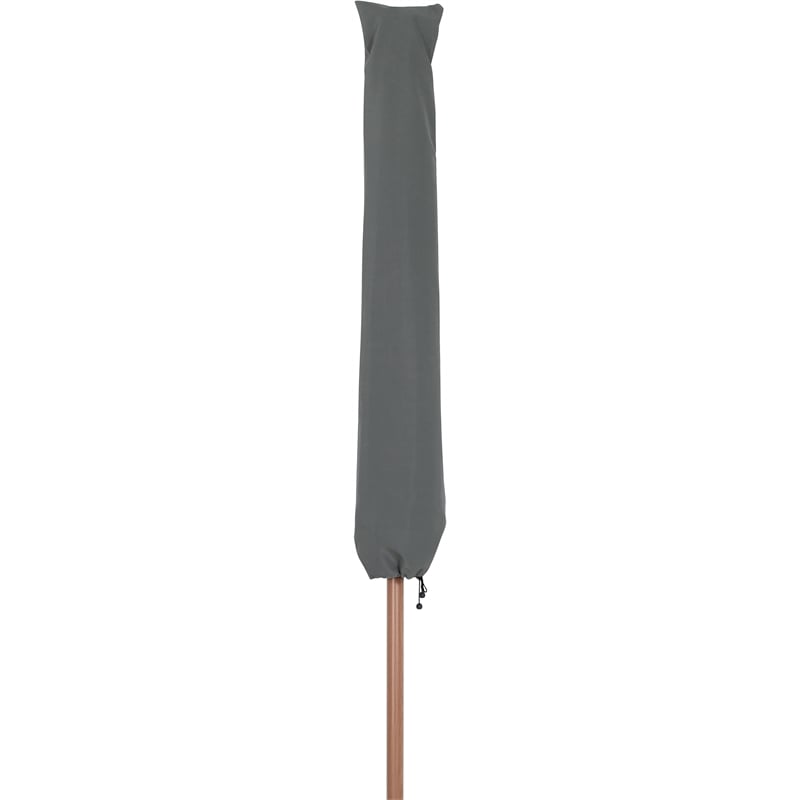 Meridian Furniture Amalfi Beige Polyester Patio Umbrella
