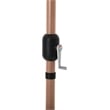 Meridian Furniture Amalfi Beige Polyester Patio Umbrella