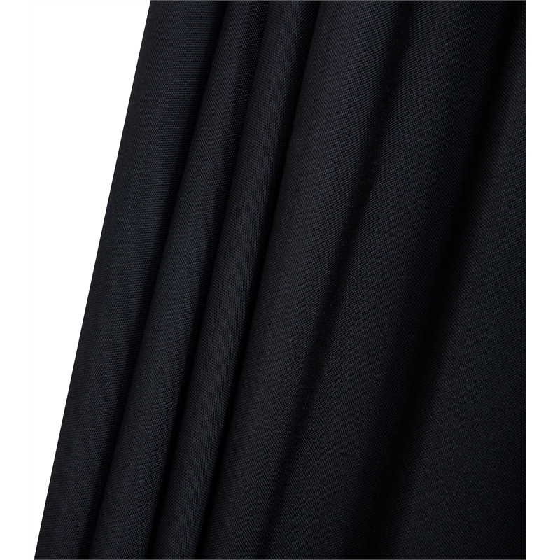 Meridian Furniture Amalfi Black Polyester Patio Umbrella with Base Set