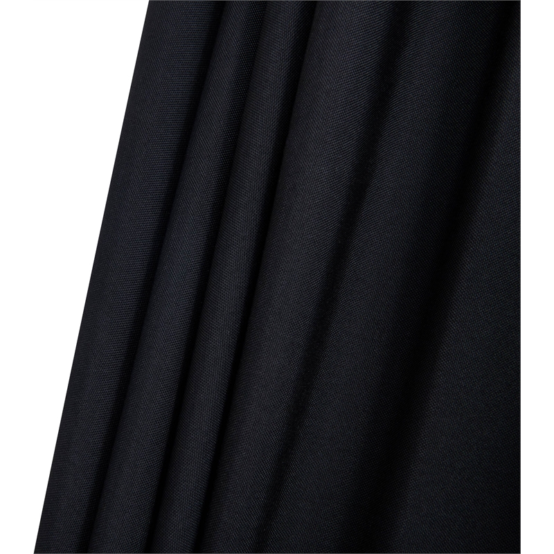 Meridian Furniture Amalfi Black Polyester Patio Umbrella with Base Set