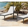 Meridian Furniture Belize Black Steel Patio Umbrella Base