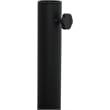 Meridian Furniture Belize Black Steel Patio Umbrella Base