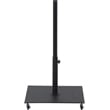 Meridian Furniture Belize Black Steel Patio Umbrella Base
